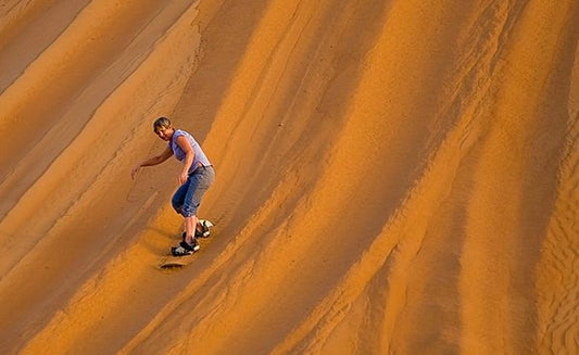Sandboarding: Ride the Dunes, Surf the Desert.