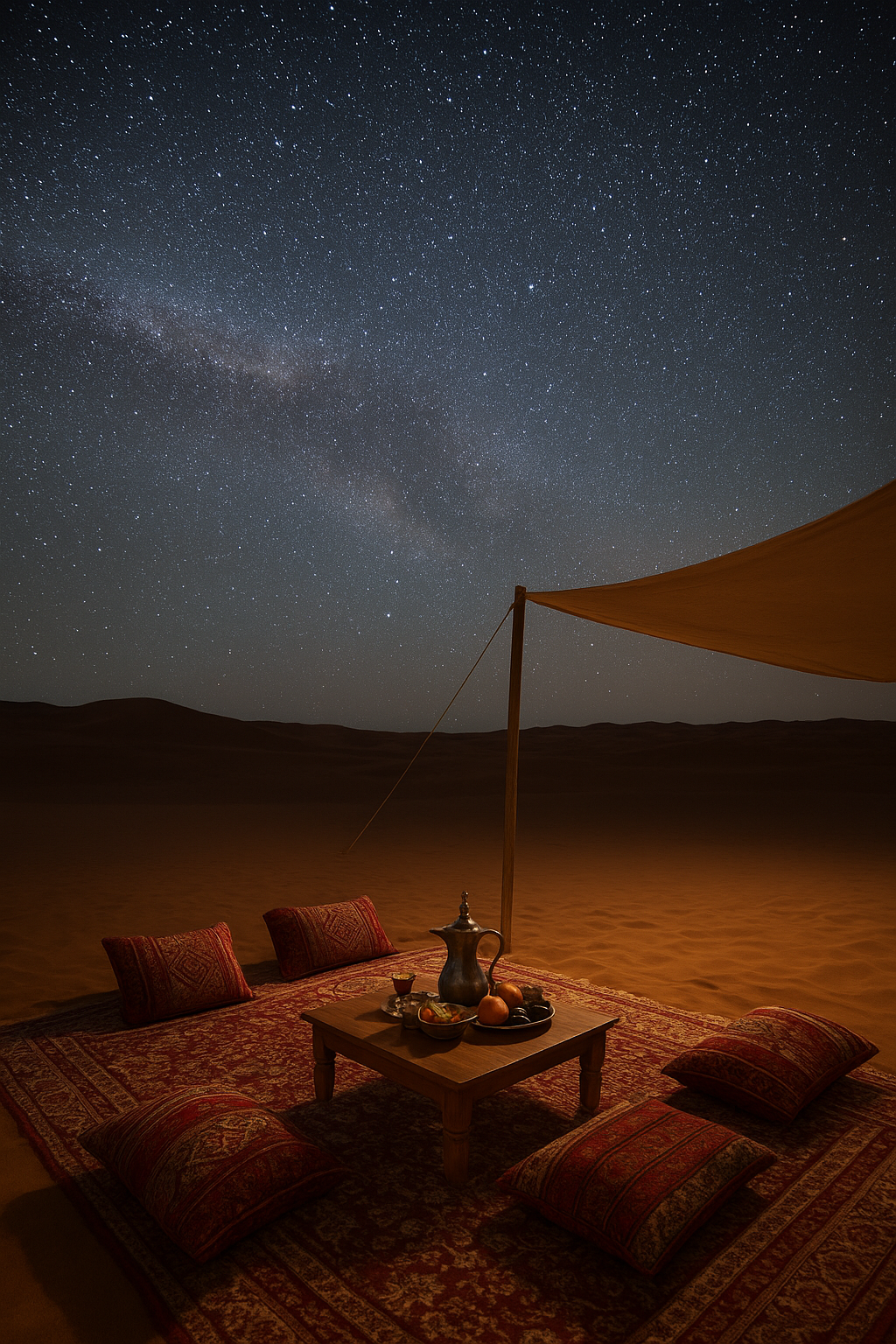 Star Watch Experience with Traditional Omani Setup