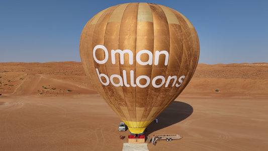 Fly Over the Dunes: Hot Air Balloon Adventure in Wahiba Sands